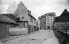 Németország, Rostock, Beim Waisenhaus, az Amberg felé nézve., 1962, Nagy Gyula, NDK, Fortepan #50971