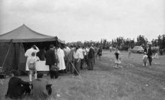 1960, Nagy Gyula, tömeg, Skoda-márka, pótkocsi, sátor, sokadalom, Fortepan #51131