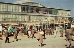 Csehország, Brno, Vásárváros, Brnói Nemzetközi Vásár., 1959, Nagy Gyula, Csehszlovákia, színes, nemzetközi vásár, Fortepan #51279