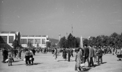 Csehország, Brno, Vásárváros, Brnói Nemzetközi Vásár., 1959, Nagy Gyula, Csehszlovákia, nemzetközi vásár, Fortepan #51373