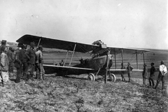 1916, Komlós Péter, First World War, airplane, Fortepan #52264