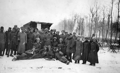 1916, Komlós Péter, barb wire, Fortepan #52291