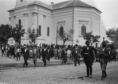 Magyarország, Mezőkövesd, Szent László-templom., 1935, Romák Éva, templom, Fortepan #53240