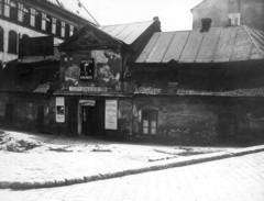 Magyarország, Budapest II., Török utca - Frankel Leó út (Zsigmond utca) találkozása, balra az Irgalmasok Kórháza., 1914, Szabó Lóránt, kávémérés, Budapest, Fortepan #53625