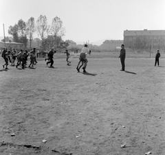 Szlovákia, Fülek, a mai Námestie slobody környéke, szemben az 1. számú Elemi Iskola., 1960, Zsanda Zsolt, Vajszada Károly, Csehszlovákia, Fortepan #53993