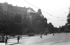 Lengyelország, Krakkó, Királyi Palota (Wawel)., 1958, Lencse Zoltán, műemlék, Fortepan #54745