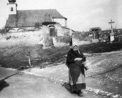 Hungary, Pécs, Tettye utca 14., Mindenszentek templom., 1935, Magyar Bálint, religion, church, crucifix, Fortepan #55348