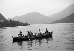 1935, Magyar Bálint, paddling, Fortepan #55428