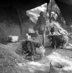 1935, Magyar Bálint, cooking, scouting, Fortepan #55895