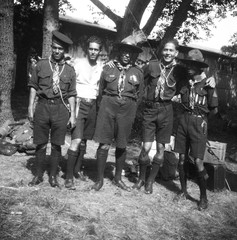 Magyarország, Gödöllő, 4. Nemzetközi Cserkész Világtalálkozó (Jamboree)., 1933, Magyar Bálint, mozdonyfordító, Fortepan #55913