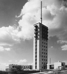 Magyarország, Széchenyihegy, Budapest XII., TV torony., 1961, Rádió és Televízió Újság, tévétorony, Budapest, Fortepan #56327