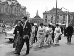 Magyarország, Pécs, Széchenyi tér., 1967, Fortepan, Fortepan #57592