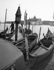 Italy, Venice, a San Giorgio Maggiore sziget és a San Giorgio Maggiore-templom a Riva degli Schiavoni felől nézve., 1936, Roberto Urban, figurehead, Fortepan #57695