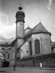 Ausztria, Innsbruck, Hofkirche., 1930, Szathmáry István, templom, katolikus, gótika, reneszánsz, Andrea Crivelli-terv, Fortepan #57765