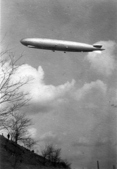 Magyarország, Budapest, D-LZ127 Graf Zeppelin léghajó., 1931, Horváth Lajos, léghajó, Fortepan #58233