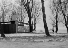 Hungary,Lake Balaton, 1962, Nagy Gyula, winter, Fortepan #58460