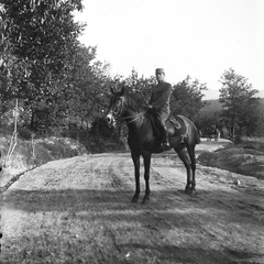 1917, Veszprém Megyei Levéltár/Nemere Péter, lovas, Fortepan #58772