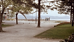 Hungary,Lake Balaton, Tihany, hajóállomás., 1963, Herbály István, Fortepan #58859