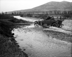 1915, Németh Tamás, Urai Dezső, First World War, river, automobile, Fortepan #59219