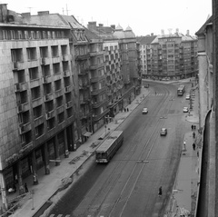 Magyarország, Budapest II., Margit körút (Mártírok útja) a Keleti Károly utcától a Bem József utca felé nézve., 1976, Nagy Gyula, Budapest, Fortepan #60052