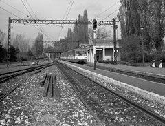 Magyarország, Budapest III., Aquincum, HÉV megálló., 1979, Nagy Gyula, Budapest, Fortepan #60123