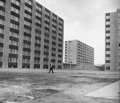 Magyarország, Budapest X., Maglódi út 24., munkásszálló (később börtön)., 1980, Gárdos György, panelház, Budapest, Fortepan #60580