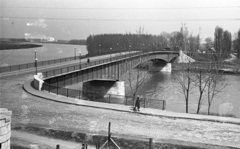 Magyarország, Tokaj, közúti híd., 1961, Lencse Zoltán, Fortepan #60941