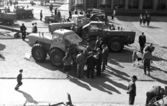 Magyarország, Budapest X., Mezőgazdasági Kiállítás az Albertirsai úti vásár területén., 1964, Lencse Zoltán, magyar gyártmány, traktor, Dutra-márka, Dutra D4K, Budapest, Fortepan #61019