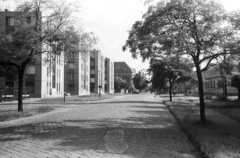 Magyarország, Győr, Kálvári utca, balra a Hunyadi utca torkola., 1966, Lencse Zoltán, Fortepan #61047