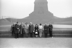 Germany, Leipzig, Népek csatája emlékmű (Völkerschlatdenkmal)., 1971, Lencse Zoltán, architectural heritage, monument, GDR, fog, Bruno Schmitz-design, Fortepan #61098