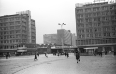 Germany, Berlin, Kelet-Berlin, Alexanderplatz., 1971, Lencse Zoltán, GDR, East-Berlin, modern architecture, Peter Behrens-design, Fortepan #61104