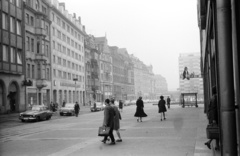 Germany, Leipzig, Katharinenstrasse a Markt felől nézve., 1971, Lencse Zoltán, GDR, Fortepan #61116