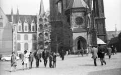 Germany, Meissen, Domplatz., 1971, Lencse Zoltán, church, GDR, Fortepan #61134