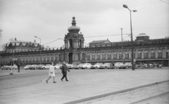 Germany, Dresden, Zwinger., 1971, Lencse Zoltán, GDR, Baroque-style, palace, Matthäus Daniel Pöppelmann-design, Fortepan #61167