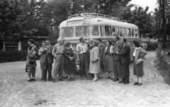 1962, Lencse Zoltán, bus, Hungarian brand, Ikarus-brand, number plate, destination sign, Fortepan #61228