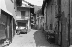 Olaszország, Pinasca-dubbione, Via G.C. Bert., 1973, Lencse Zoltán, Fortepan #61386