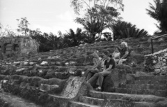 Cuba, Havana, amfiteátrum a Lenin parkban., 1974, Mészáros Zoltán, palm tree, amphitheater, Fortepan #61462