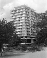 Bulgária, Napospart, Hotel Globus., 1968, A R, szálloda, Fortepan #62051