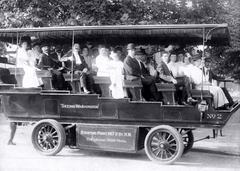 USA, Washington, D.C., 1906, A R, bus, american brand, label, tableau, sightseeing, electric vehicle, Fortepan #62172