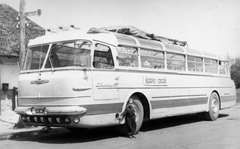 Hungary, 1958, A R, bus, Hungarian brand, Ikarus-brand, number plate, destination sign, Fortepan #62327