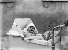 1935, Veszprém Megyei Levéltár/Klauszer, baby carriage, Fortepan #62703