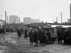 Magyarország, Budapest IX., Ecseri úti használtcikk piac., 1964, Magyar Rendőr, Budapest, bolhapiac, Fortepan #65021