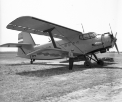 Magyarország, 1967, Magyar Rendőr, szovjet gyártmány, repülőgép, repülőtér, Antonov-márka, Antonov An-2, Fortepan #65564