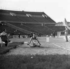 Magyarország, Népstadion, Budapest XIV., 1968, Magyar Rendőr, rajtszám, Budapest, Fortepan #65676