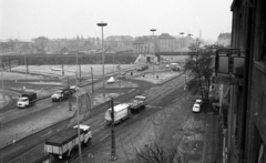 Magyarország, Budapest X.,Budapest XIV., Kerepesi út az Albertirsai úttól a Hungária körút felé nézve., 1972, Magyar Rendőr, Fiat 600, Budapest, forgalom, Fortepan #65882