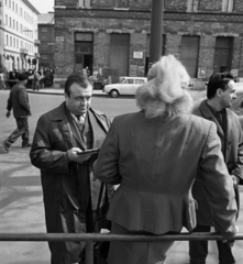 Magyarország, Budapest VIII., Rákóczi tér, balra a Vásár utca., 1972, Magyar Rendőr, Budapest, Fortepan #65890