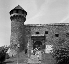 Hungary, Budapest I., Buzogány torony és a Ferdinánd kapu., 1975, Magyar Rendőr, Budapest, Fortepan #66089