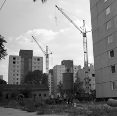 Hungary, Budapest XIX., Kazinczy utca és Üllői út (Vörös Hadsereg útja) közötti házak a Toldy utca felől nézve., 1976, Magyar Rendőr, Budapest, Fortepan #66265