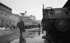 Magyarország, Budapest VIII., Ganz-MÁVAG gyártelep a Vajda Péter utca és a Kőbányai út között., 1980, Magyar Rendőr, Budapest, Fortepan #66413