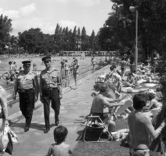 Magyarország, Margitsziget, Budapest, Palatinus Strandfürdő., 1980, Magyar Rendőr, Fortepan #66495